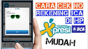 Namun, anda dapat menggunakan mesin atm untuk mendaftarkan nomor handphone yang akan digunakan untuk melakukan cek rekening via sms. Cara Mudah Cek Nomer Rekening Bca Xpresi Di Hp Youtube
