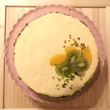L Entremet Peche Kiwi