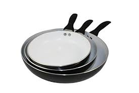 Concord cookware was founded in los angles, california in 2010, however we have been in the cookware business since 1992. Concord Cookware Cn300 B 3 Piece Eco Friendly Healthy Ceramic Nonstick Fry Pan Skillet Cookware Set Black Buy Online In Montenegro At Montenegro Desertcart Com Productid 11613691