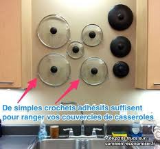 Le Nouveau Rangement Pour Couvercles De Casseroles Astuce Rangement Petit Placard Organiser Les Tiroirs De Cuisine