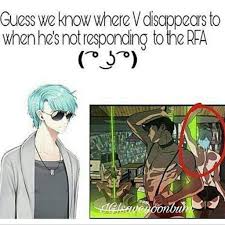 Resultado De Imagen Para Mystic Messenger Memes Espanol Mystic Messenger Funny Mystic Messenger Memes Mystic Messenger