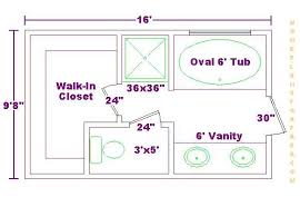 It is great way to incorporate a touch Bathroom Layout 10x10 Master Bathroom Floor Plan Novocom Top