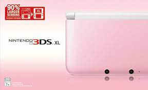 The unit is a clamshell like the other ds handhelds. Amazon Com Nintendo 3ds Xl Pink White Nintendo 3ds Xl Video Games