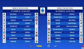 Calendario classifica marcatori archivio stagioni serie c. Calendario Serie A 2021 22 Il Sorteggio In Diretta Tutte Le Giornate