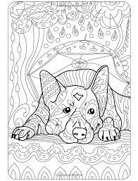 Trivia about dog coloring book. Pin On Adult Coloring Pages Animals