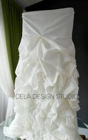10 Wedding Bustle Back Chair Cover Hoods For Sale Unique Design Wedding Linens Chair Covers Wedding Wedding