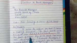 Ref in financial products, and mostly for application letter, focus on your bank. Application Letter To Bank Youtube