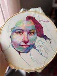 Portrait of granddaughter