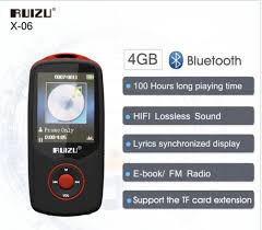 1 x mp3 player 1 x usb cable 1 x earphone 1 x user's manual. My Bits Bobs Ruizu X06 Review