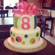 Birthday Ideas For 8 Year Old Daughter Birthday Cake For An Eight Year Old Girl 8th Birthday Cake Birthday Cake Girls Girl Cakes