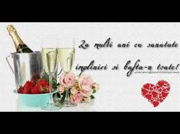 Mesaje Si Urări Felicitări Video Si Felicitări Muzicale Si Animate De La Multi Ani Stemless Wine Glass Happy B Day Wine Glass