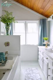 Beach cottage design is cute idea for designing your interior especially if you live by the sea, ocean or lake. Coastal Cottage Bathroom Makeover Fox Hollow Cottage