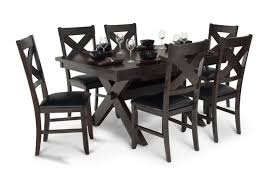 This corner seating features an l shaped seat along with an additional bench. Bobs Dining Room Sets Wild Country Fine Arts