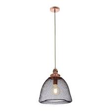 Radiant Lighting Wire Mesh Dome Pendant Light Black Copper Small Kitchen Home Buy Online In S Dome Pendant Lighting Pendant Light Black Pendant Light