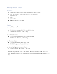 Infected by an infectious mask wearer? Https Www Communitymedical Org Cmc Media Coronavirus How To Sew A Surgical Mask For Hospitals Pdf