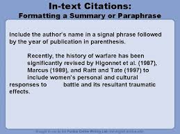 Information in the body of your paper about a source of ideas/information used in your paper. Apa Formatting And Style Guide What Is Apa