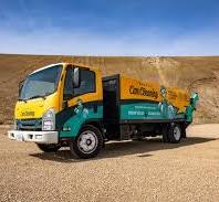 This is the mack daddy of trash bin cleaning trucks it's a ...