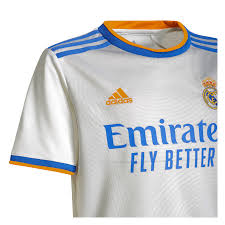 Alle informationen über real madrid mit news, spielern, ticketverkauf, mitgliederservice und vereinsinformationen. Adidas Real Madrid Herren Heim Trikot 2021 22 Weiss Fussball Shop