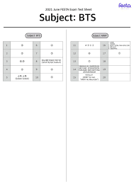 Link ujian bts edition docs google form klik disini : 2021 Bts Festa Examination How High Is Your Score Kpoppost
