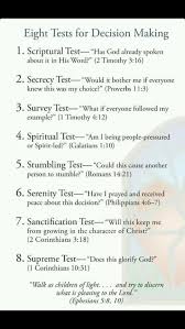 How To Make Decisions Words Bible Scriptures Faith