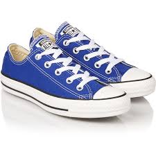 Black And Blue Converse Shoes Pin On Polyvore