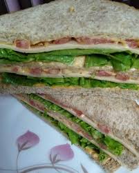 + resepi chezzkut dan + roti goreng cheese. Namakucella Chicken Slice Sandwich