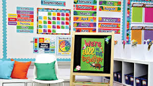 Students will marvel at the rainbow of colors splashed across their learning space. One World Classroom Theme Classroom Decor Carson Dellosa Education