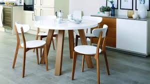 8 Small Cooking Area Table Suggestions For Your Property Homes Tre White Round Kitchen Table White Round Dining Table Kitchen Table Settings
