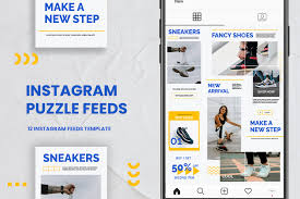 Puzzlestar is an android app that can help you make your instagram profile page/feed look attractive and appealing. 30 Top Instagram Grid Template Psds For 2021 Theme Junkie