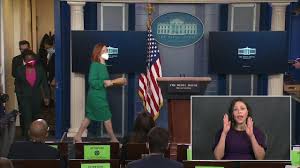 Press secretary jen psaki revealed thursday that she will probably leave her current role at the white house in about a year. The White House Press Briefing By Press Secretary Jen Psaki Facebook