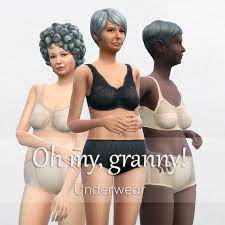 New mods for the crawler: Mod The Sims Oh My Granny Ts3 2 To Ts4 Underwear