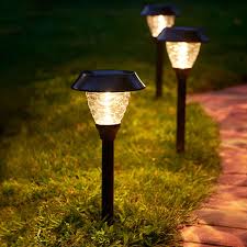 Backyard lighting outdoor lighting driveway lighting garden path lighting led garden lights unique lighting outside garden lights sidewalk lighting fairy lights. Lights Com Outdoor Lights Solar Landscape Lighting Hammond Solar Path Lights Set Of 4