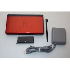 Good used condition (small scratches on body. Nintendo Ds Lite Red Black Meccha Japan