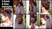 Long Hair Hairstyle For Saree