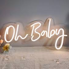 See more ideas about neon, fluorescent, neon party. Buy Divatla Neon Sign Oh Baby For Baby Shower Decorations Wedding Decor Backdrop Photo Prop Gender Reveal First Birthday Favors Size 23 5x 11 8 Inches Warm White Power Adapter Included Online In Turkey B08b5yd8bh