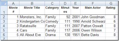 Create A Movie Collection Database In Excel Contextures Blog Do you want to post a feature film? movie collection database in excel