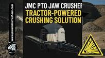 JMC PTO Jaw Crusher – High-Performance Tractor-Powered Crushing Solution