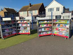 It's the week of our book fair! 📚 We'll be set up on the Lower playground  after school today. We'll move across the playgrounds as the week  progresses. You'll be able to