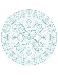 Coloriage mandala facile les beaux dessins de meilleurs. Coloriage Mandala Magie Avenue Mandarine