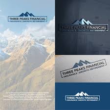 Homepage › products › peaks insurance. Need A Professional Brand For Three Peaks Financial Concursos De Logotipos 99designs
