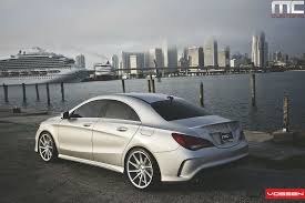 Cla250 With 19 Rims Mercedes Vossen Aftermarket Wheels
