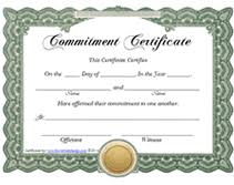 Free Blank Commitment Ceremony Printable Certificates Templates Commitment Ceremony Wedding Certificate Printable Certificates They instead give a if the idea of a commitment ceremony sounds appealing, but if you need more details before deciding. free blank commitment ceremony