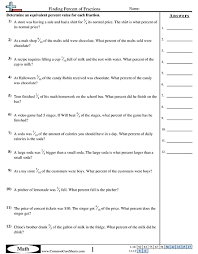 Are you looking for free percentage worksheets to review percentages and number sense concepts? Percent Worksheets Free Commoncoresheets