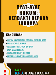 Diceritakan bahawa seorang lelaki pernah datang kepada rasulullah saw dan berkata Ayat Ayat Derhaka Ibubapa