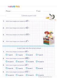 Some of the worksheets for this concept are math 6 notes name, square roots date period, estimate square roots, concept 14 square roots, squares and square roots work, squares and square roots work pdf, approximating square roots, grade 9 math unit 1 square roots and surface. 6th Grade Exponents And Square Roots Worksheets Pdf