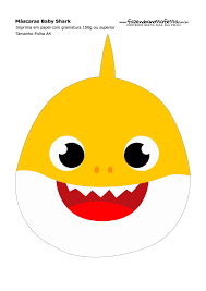 Free printable diploma of graduation, that can be given to students that have completed a particular course of study. Baby Shark Party Free Printable Masks Oh My Baby