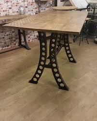 We did not find results for: Industrial Based Dining Tables From Recycled Steel And Iron With Oak Tops