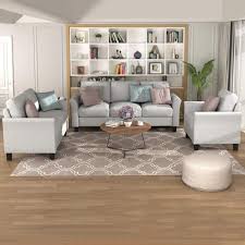 You don't want to miss these. Furniture 1 Loveseat 3 Seat Light Gray Recaceik Chair Couch Living Room Furniture Sofa Sets Home Kitchen