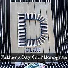 It is an essential item to every golfer, used on virtually every tee box, but it rarely gets the attention it deserves. Father S Day Golf Monogram Pallet Art The Simply Crafted Life