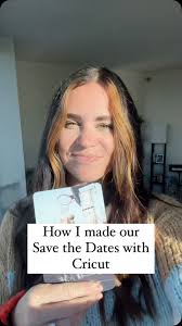 Block the Dates are out and I think that means my wedding is real? @cricut  #wedding #savethedate #bride #2025bride #ad #cricutmade #diy